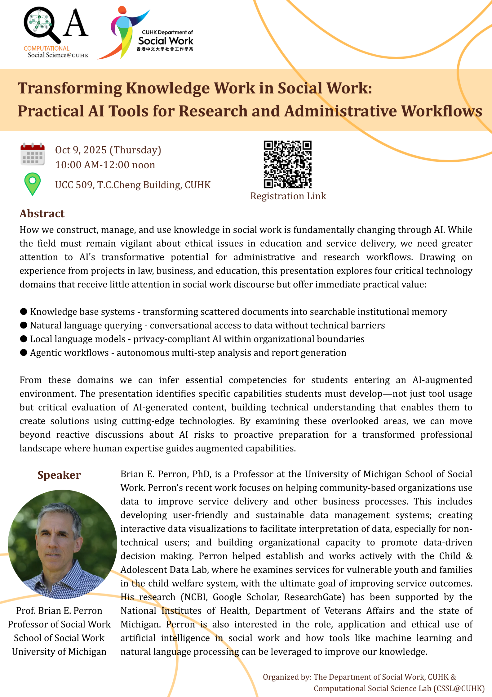 Prof. Perron Seminar Oct 9